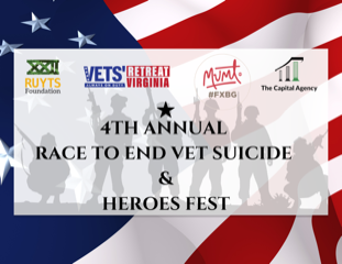 4th annual race to tend vet suicide and heroes fest